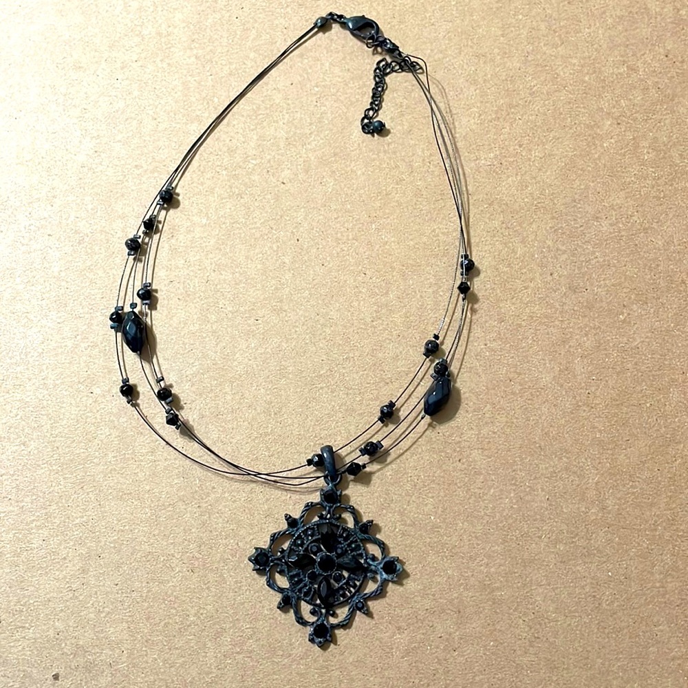 Black necklace